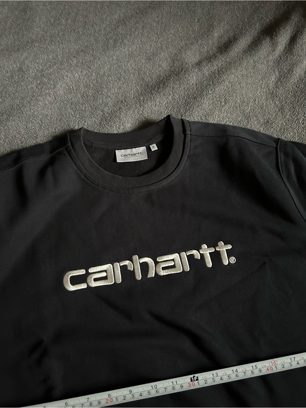 Carhartt WIP Black Embroidered sweater